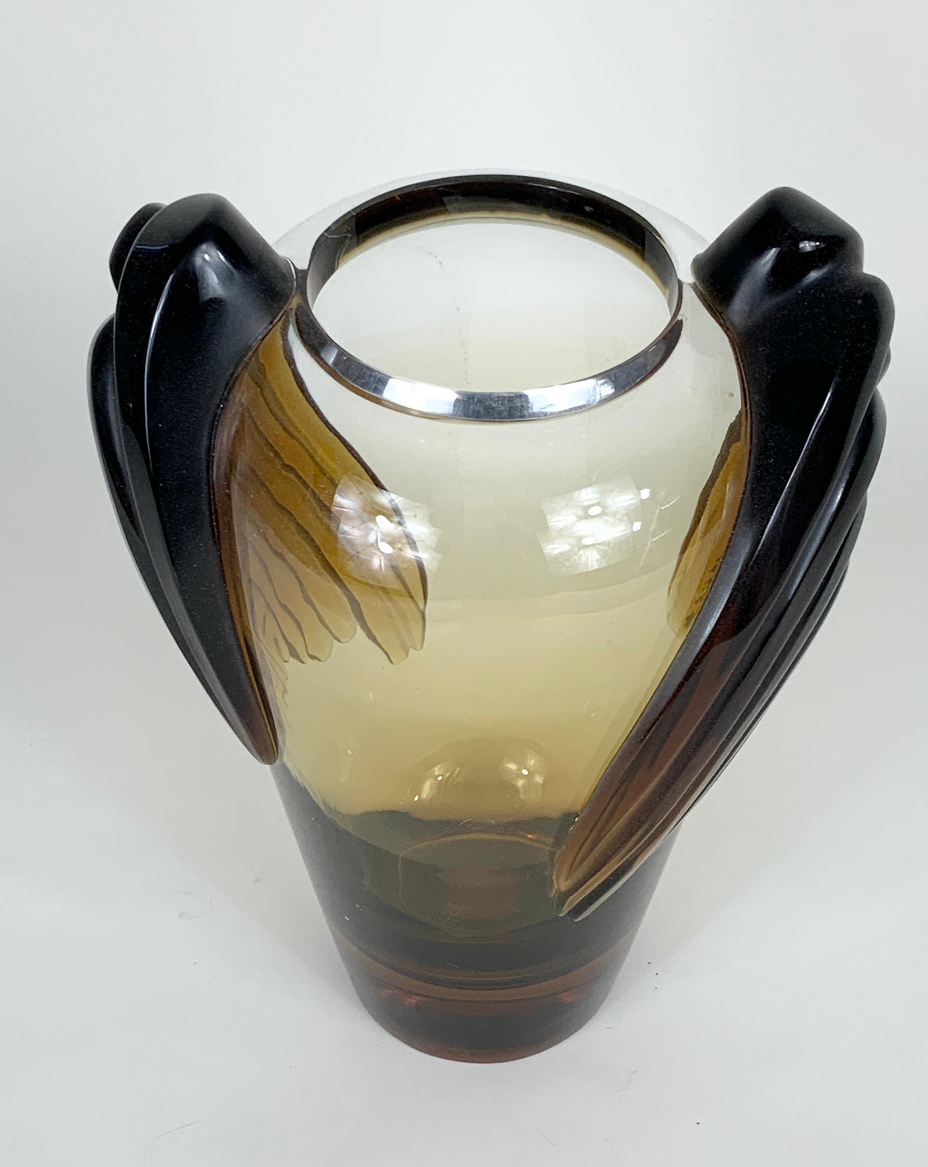 Vaso in cristallo Lalique 