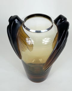 Vase en cristal de Marrakech de Marie-Claude Lalique, 1978