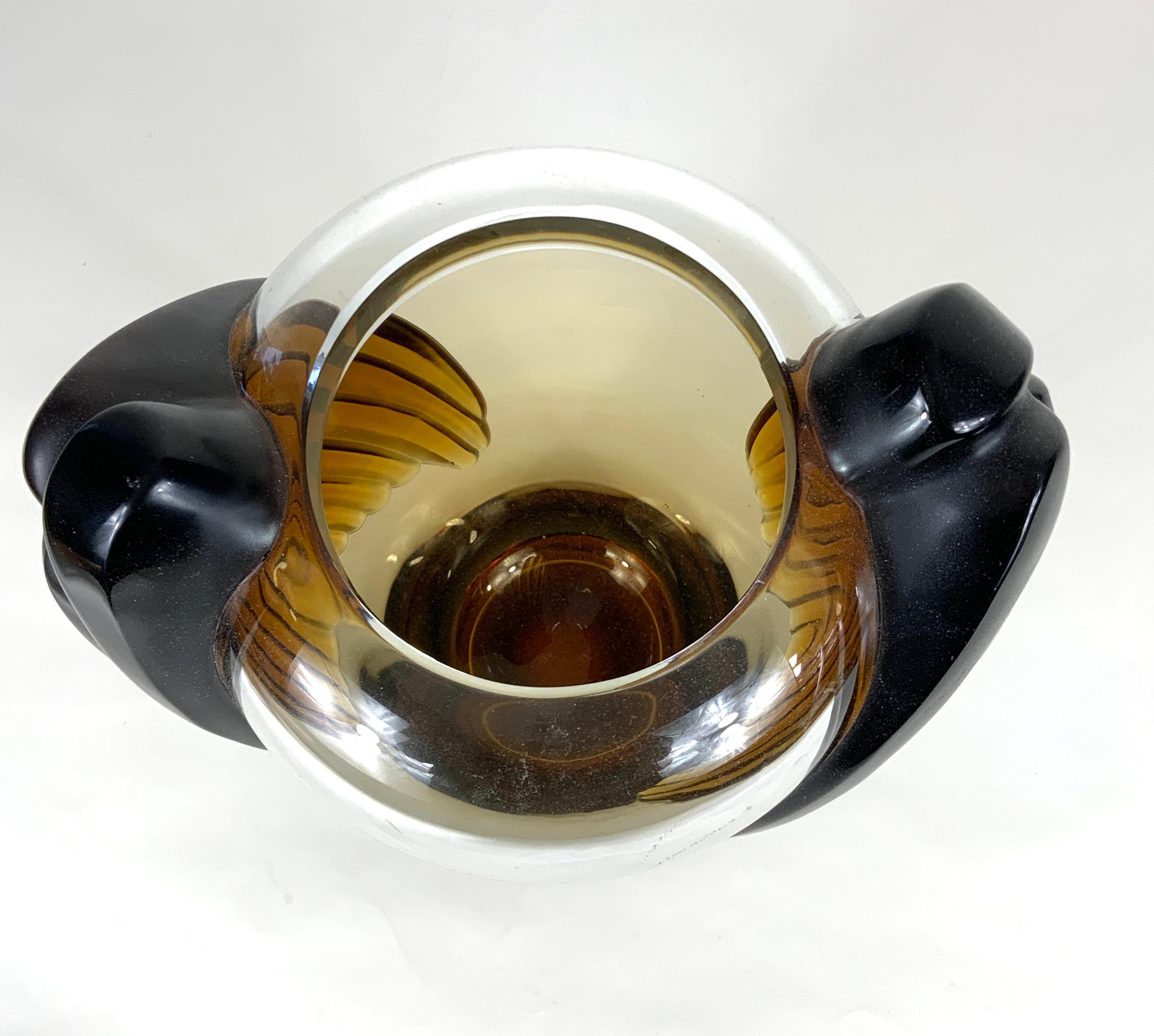 Cristallo Vaso di cristallo Mari France 