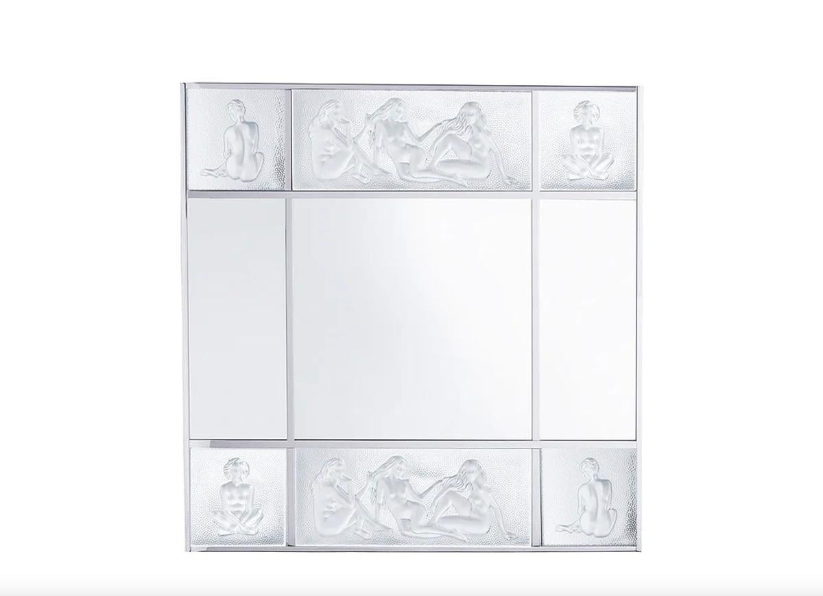 Lalique Frankreich: MIRROR LES CAUSEUSES im Zustand „Hervorragend“ im Angebot in SAINT-OUEN-SUR-SEINE, FR