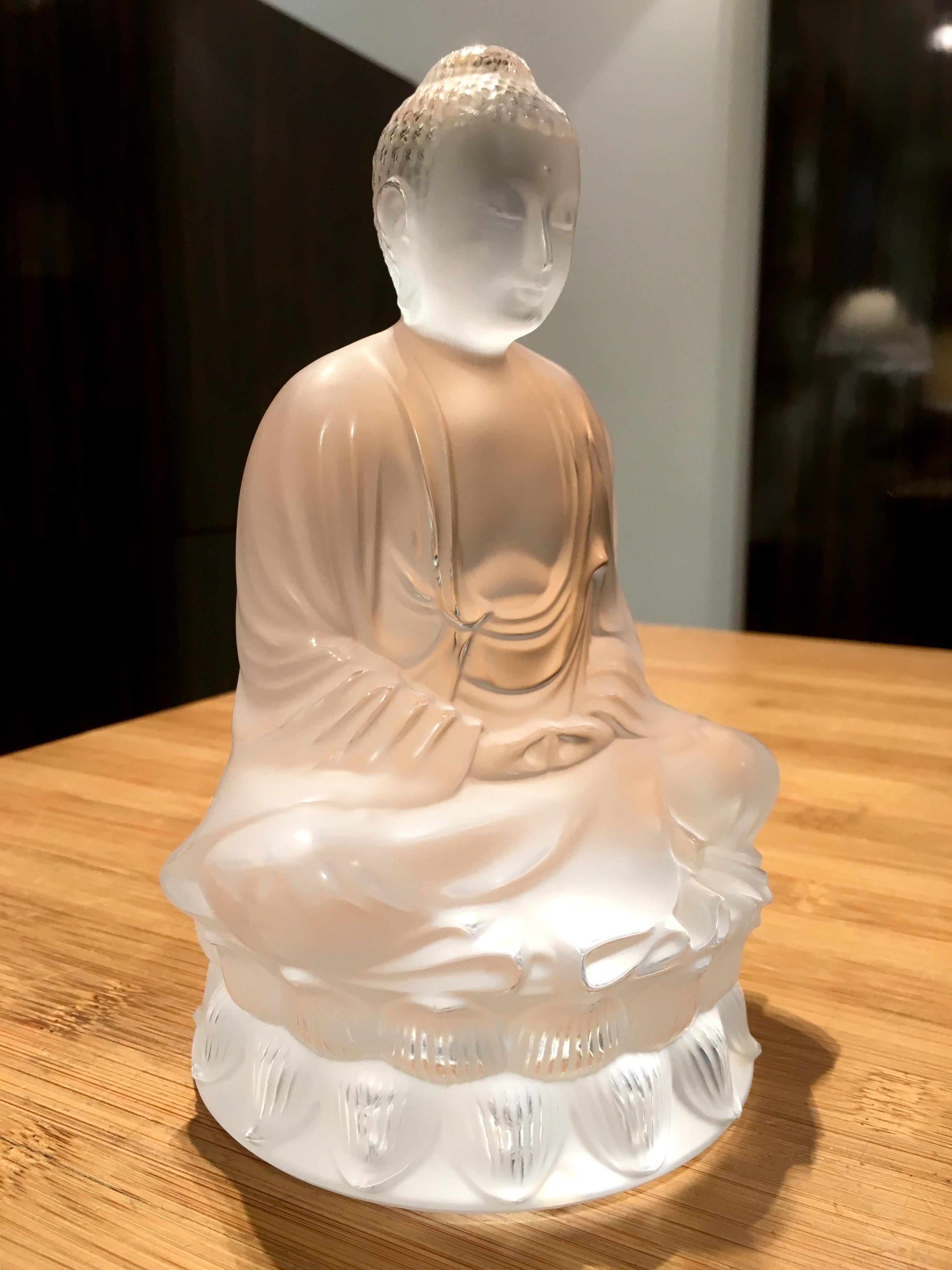 lalique buddha