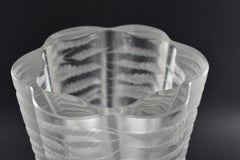 Lalique France 'Senlis' Crystal Vase