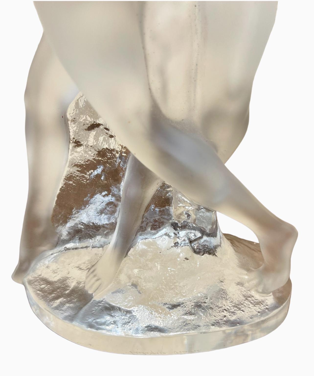 Lalique Francia - Due ballerine nude, XX secolo In condizioni ottime in vendita a Beaune, FR