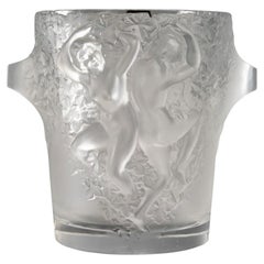 Lalique France - Vase Seau à Champagne Ganymède