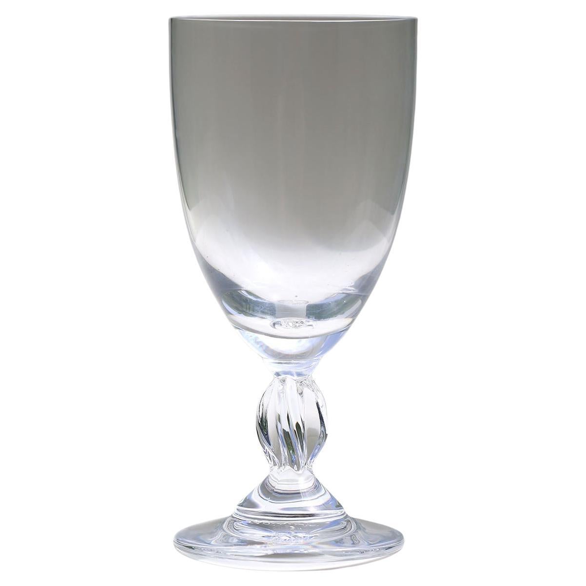 Lalique Frejus Set of 12 Bordeaux Wine Glasses For Sale