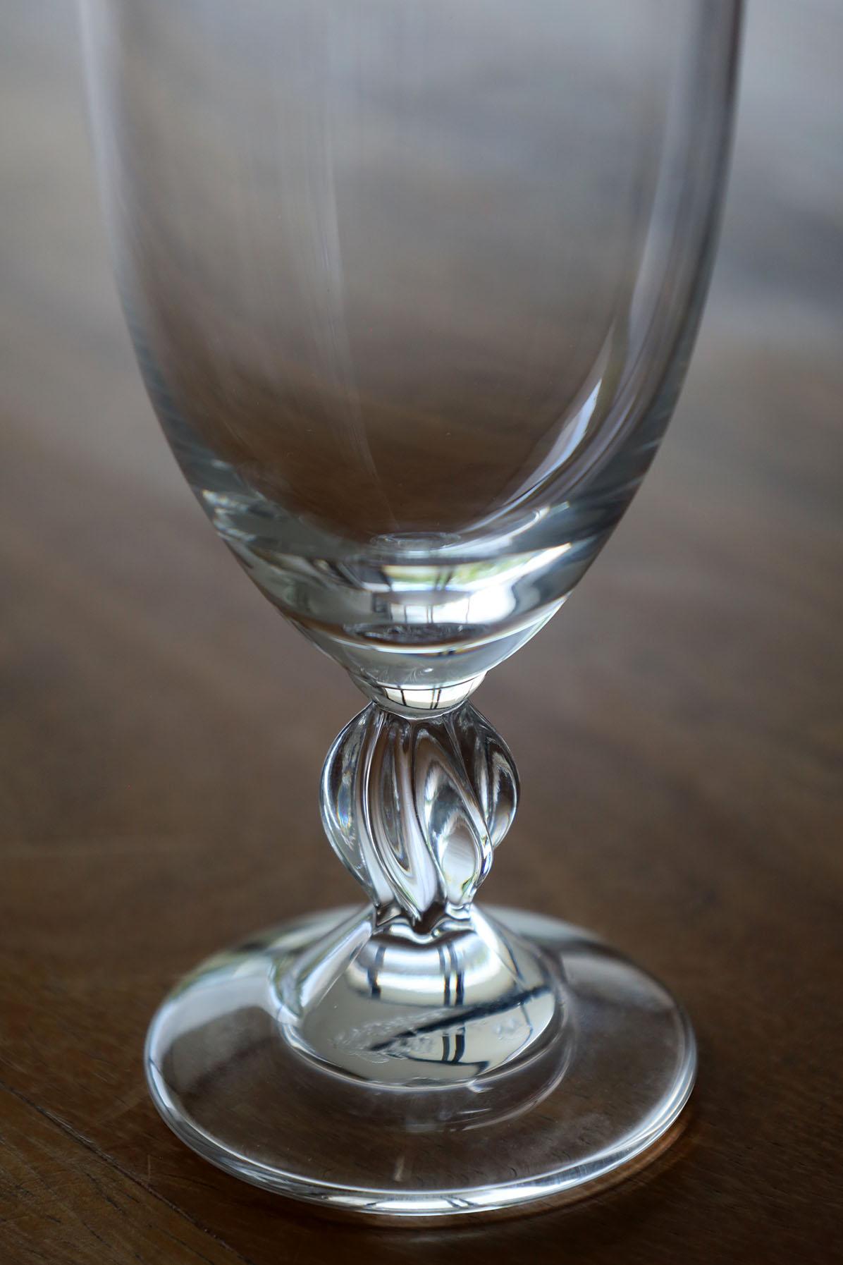 Lalique Frejus Set de 4 Copas de Vino Tinto Francés en venta
