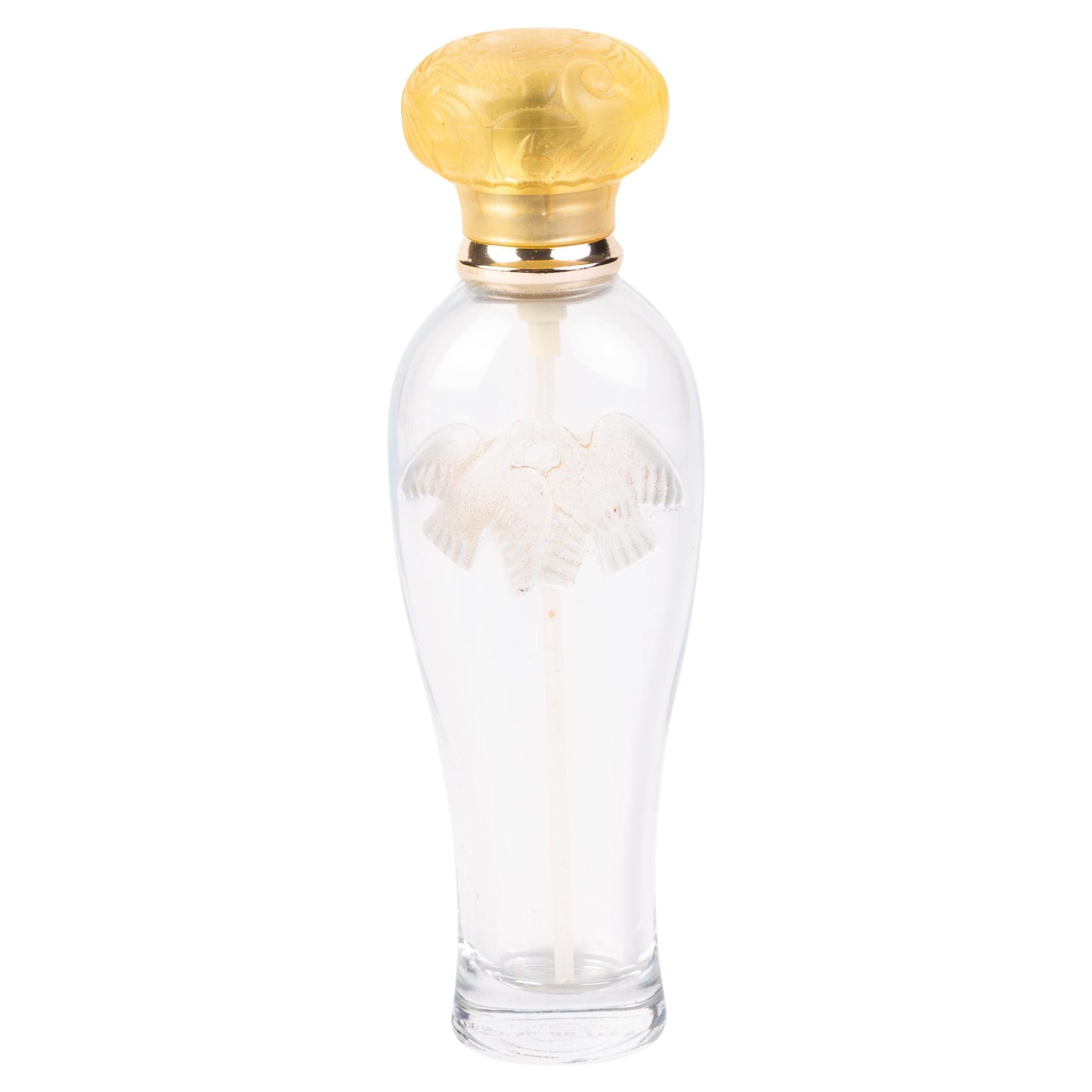 Lalique French Bas Relief Scent Perfume Bottle 