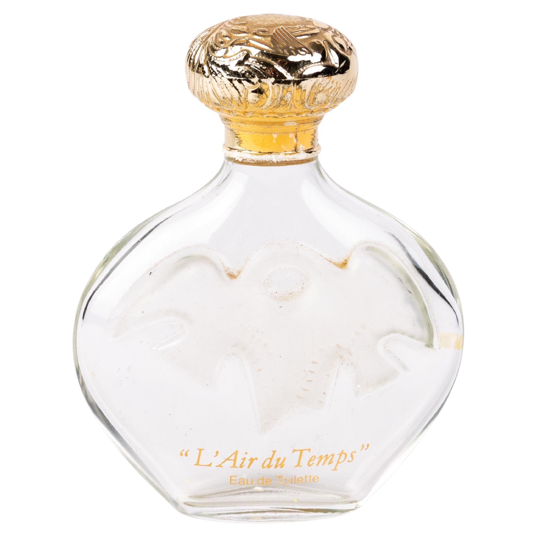 Lalique French Bas Relief Scent Perfume Bottle  For Sale