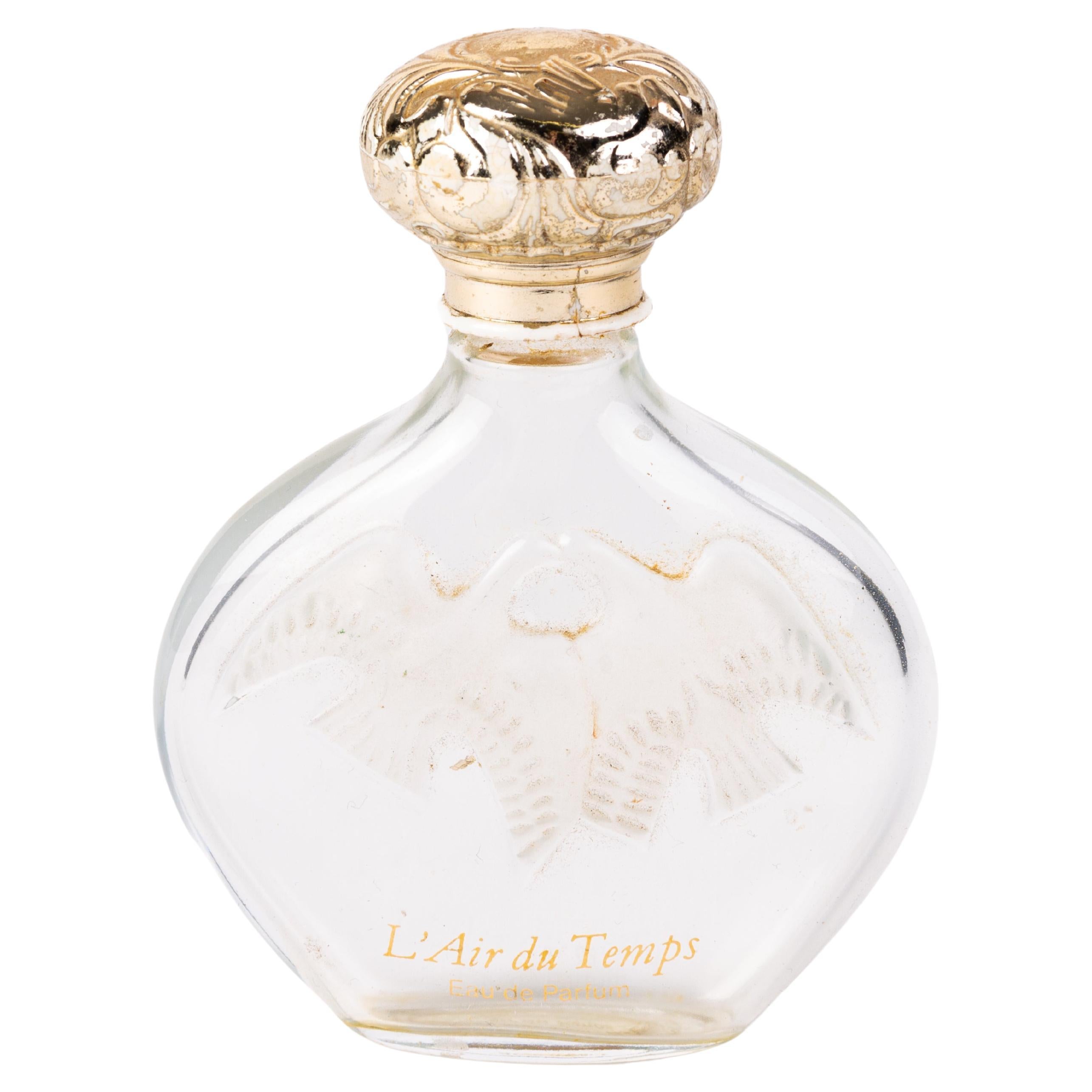 Lalique French Bas Relief Scent Perfume Bottle 