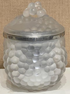 Secchiello per il ghiaccio con motivo "Antille" in cristallo di Lalique, Francia, circa anni '70