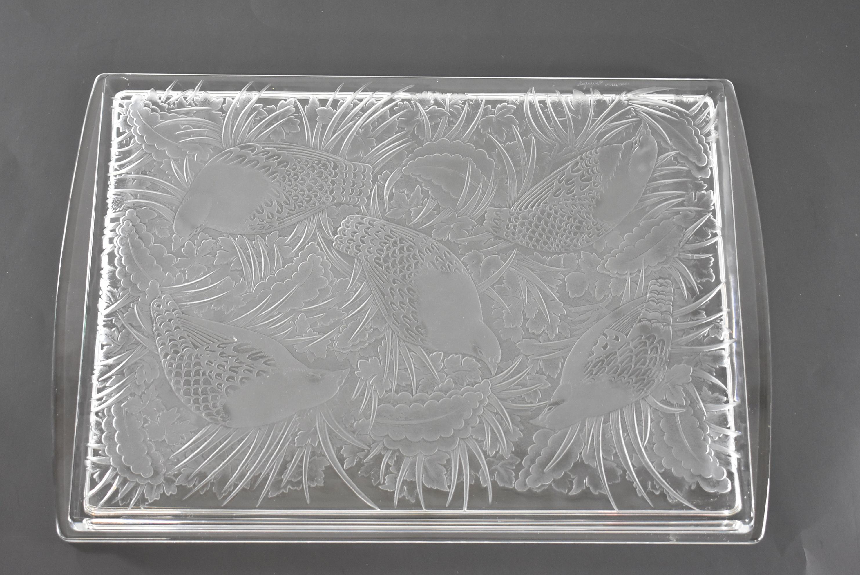 lalique tray