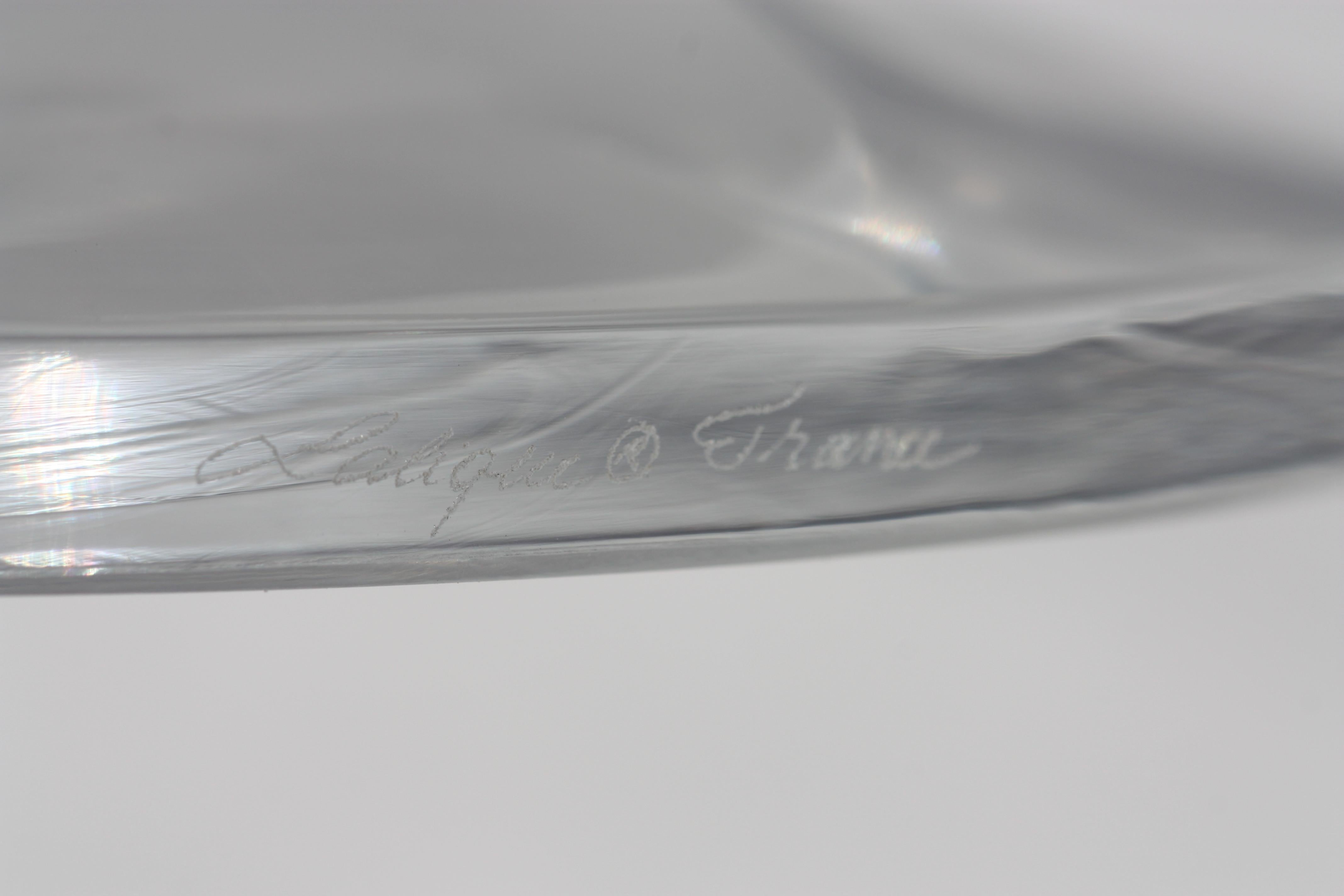 Trofeo Lalique de Cristal Esmerilado en Bueno estado para la venta en West Palm Beach, FL