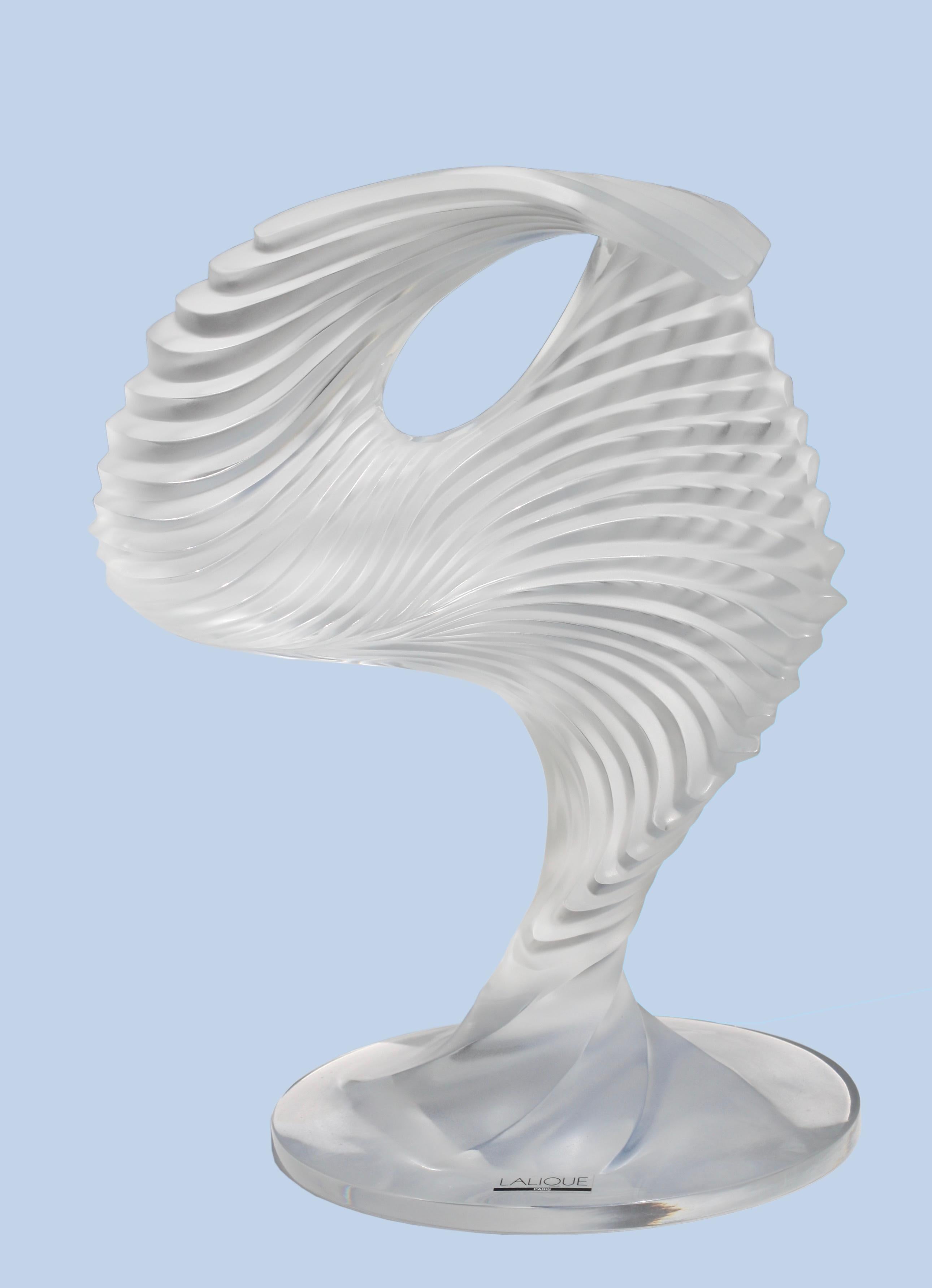 Trofeo Lalique de Cristal Esmerilado Vidrio en venta