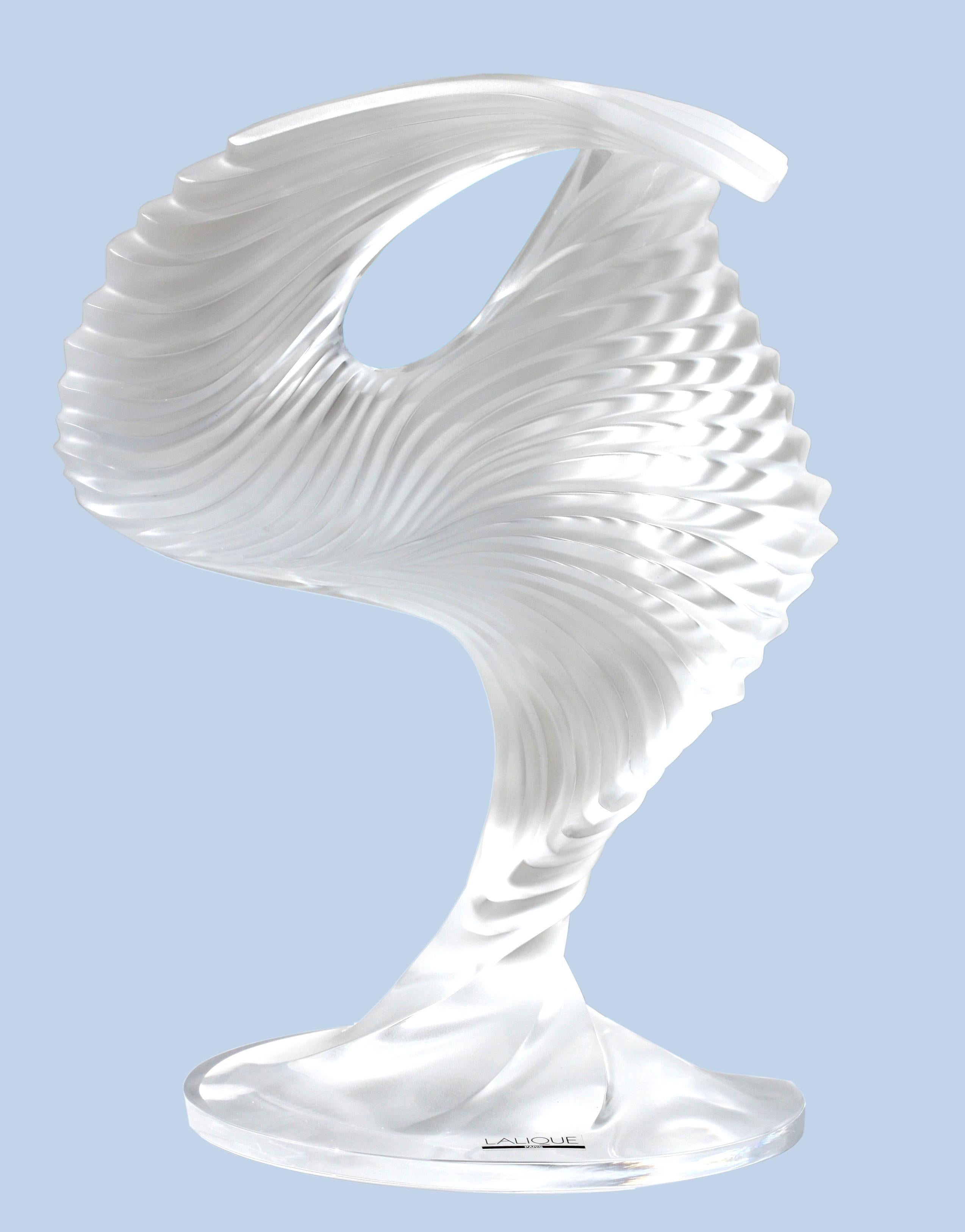 Trofeo Lalique de Cristal Esmerilado en venta 1
