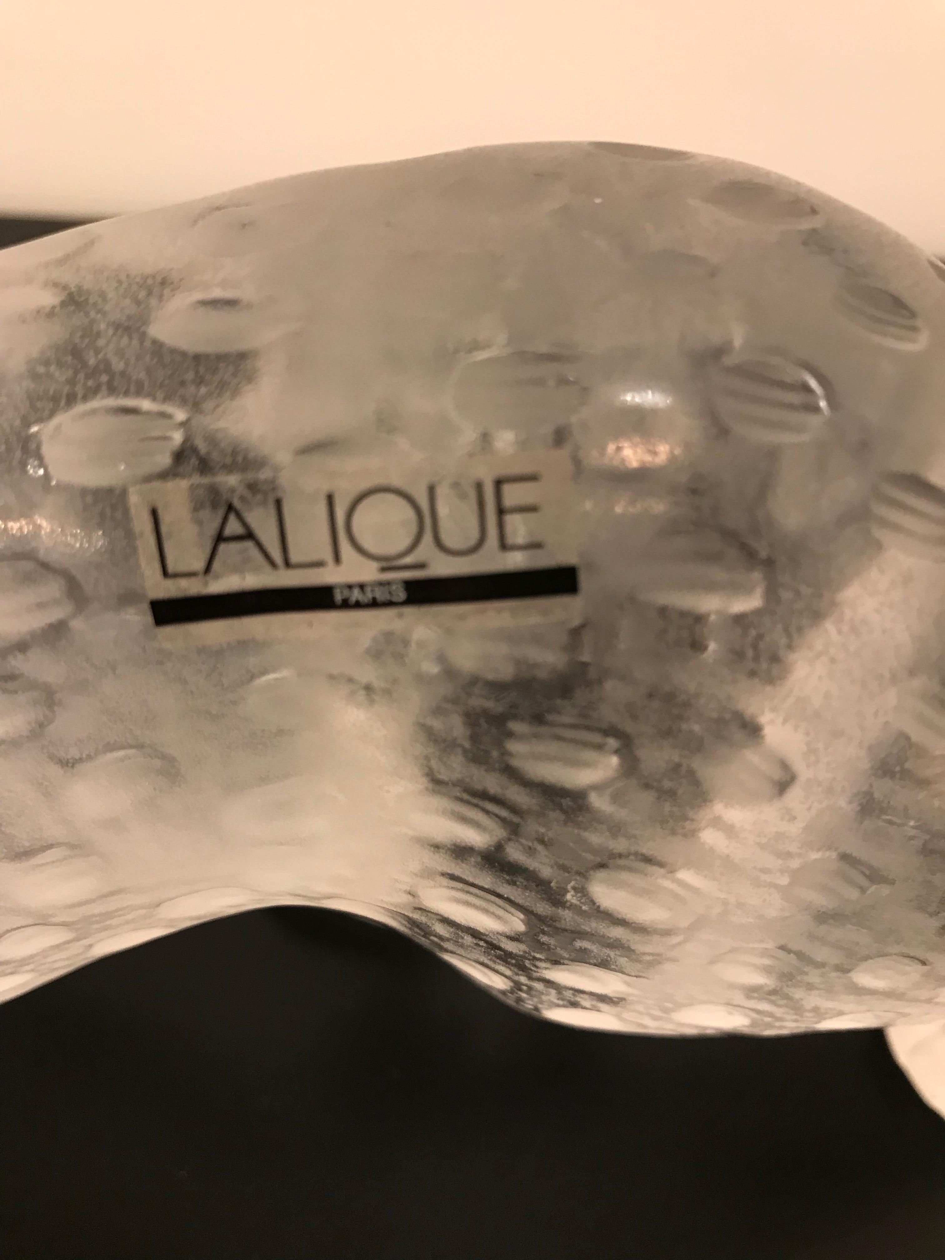 Lalique Frosted Crystal Zeila Panther For Sale 6
