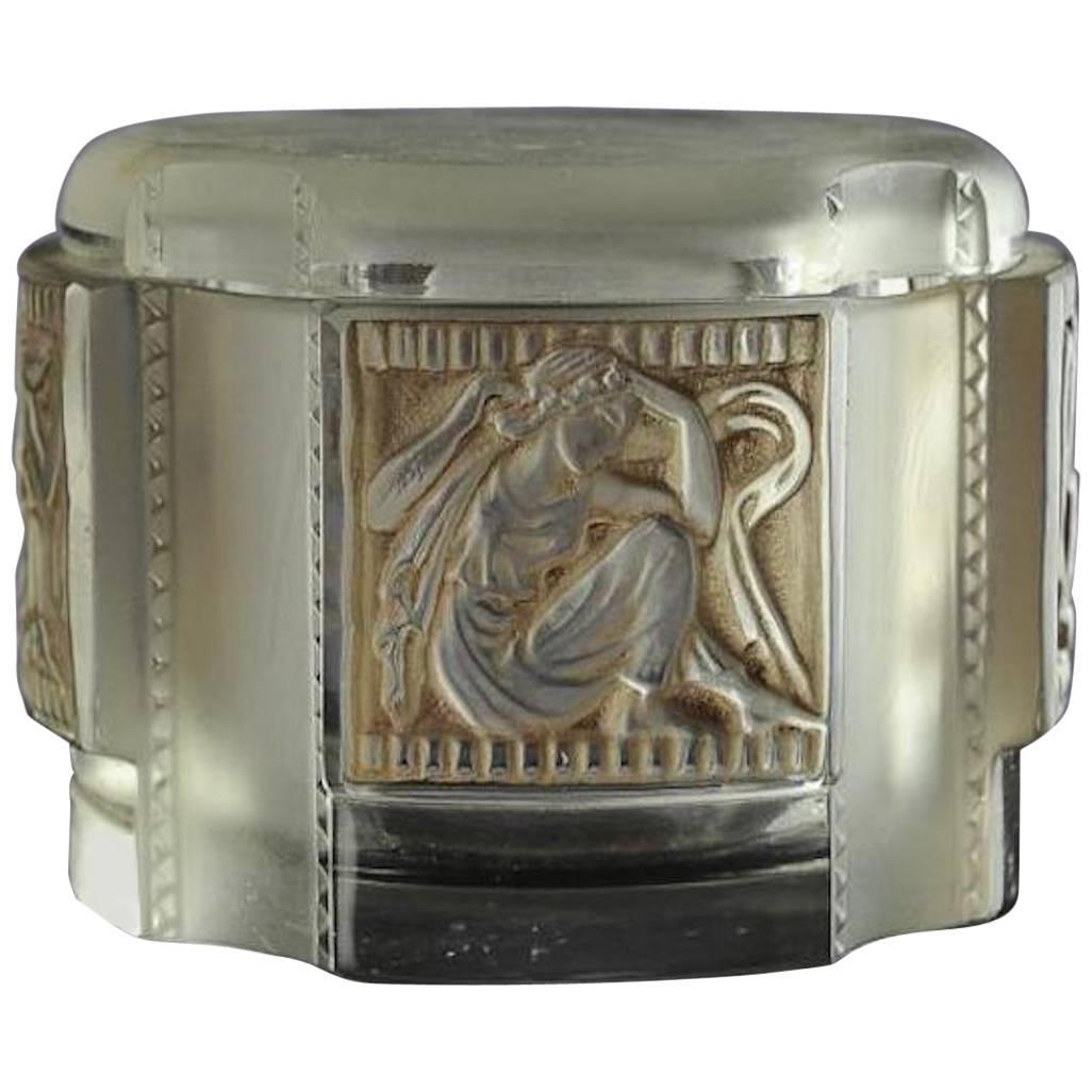 Lalique Glass Dresser Box