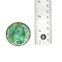 Lalique Glass Fish Brooch