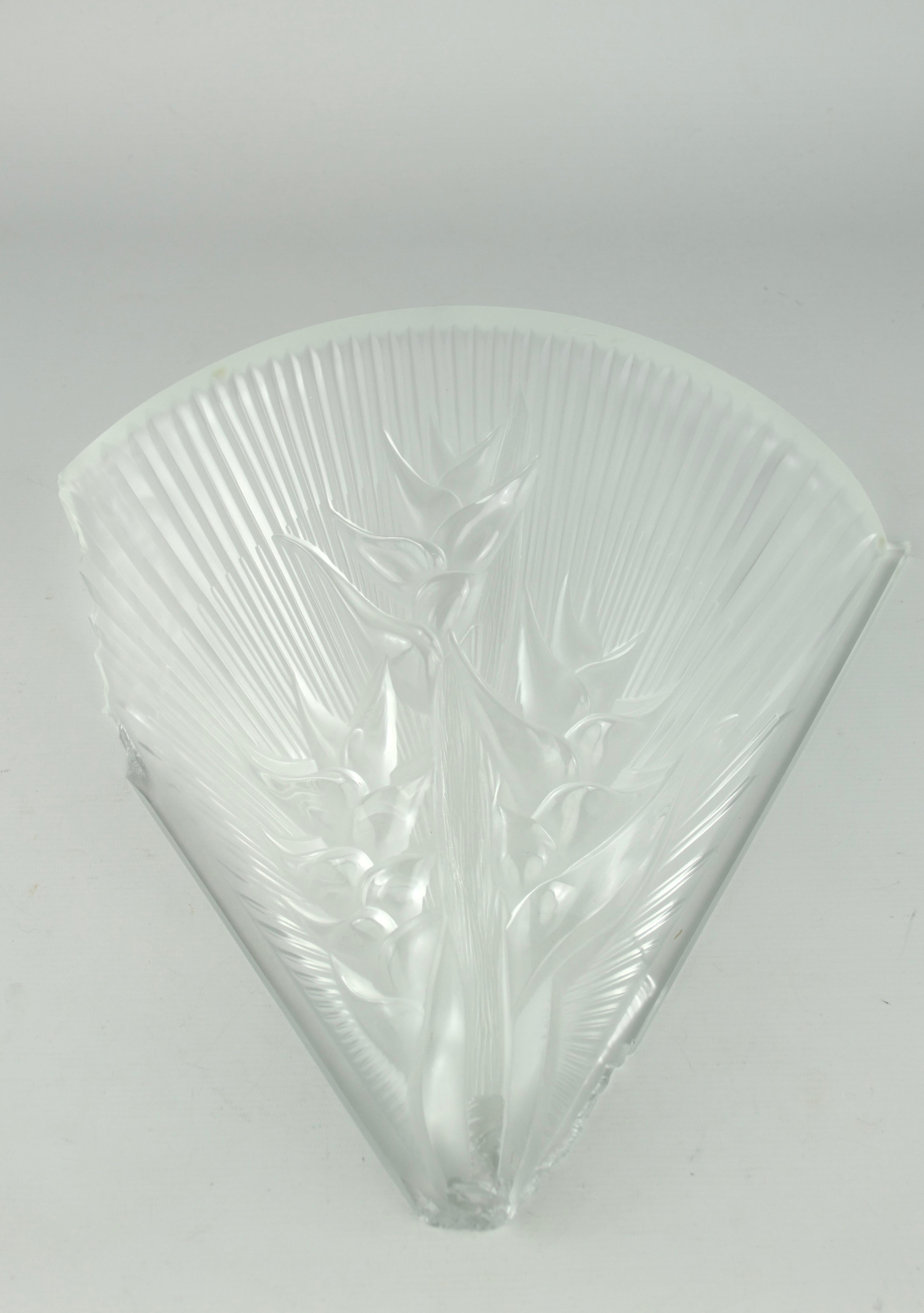 Fin du 20e siècle Lalique, Applique 