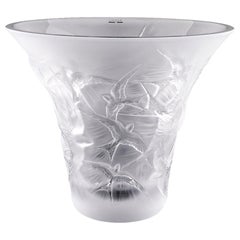 Lalique Hirondelles Flared Vase, 2018
