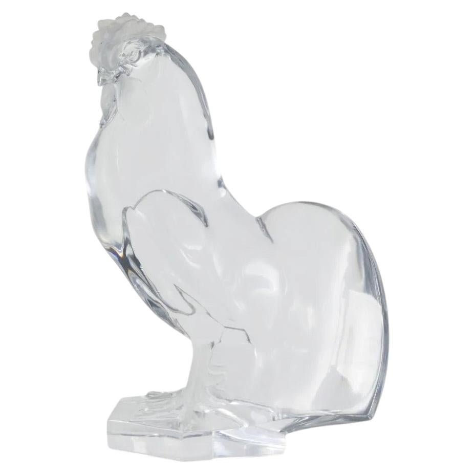 LALIQUE HOUSE – Marc LALIQUE (1900–1977) Important Crystal Rooster
