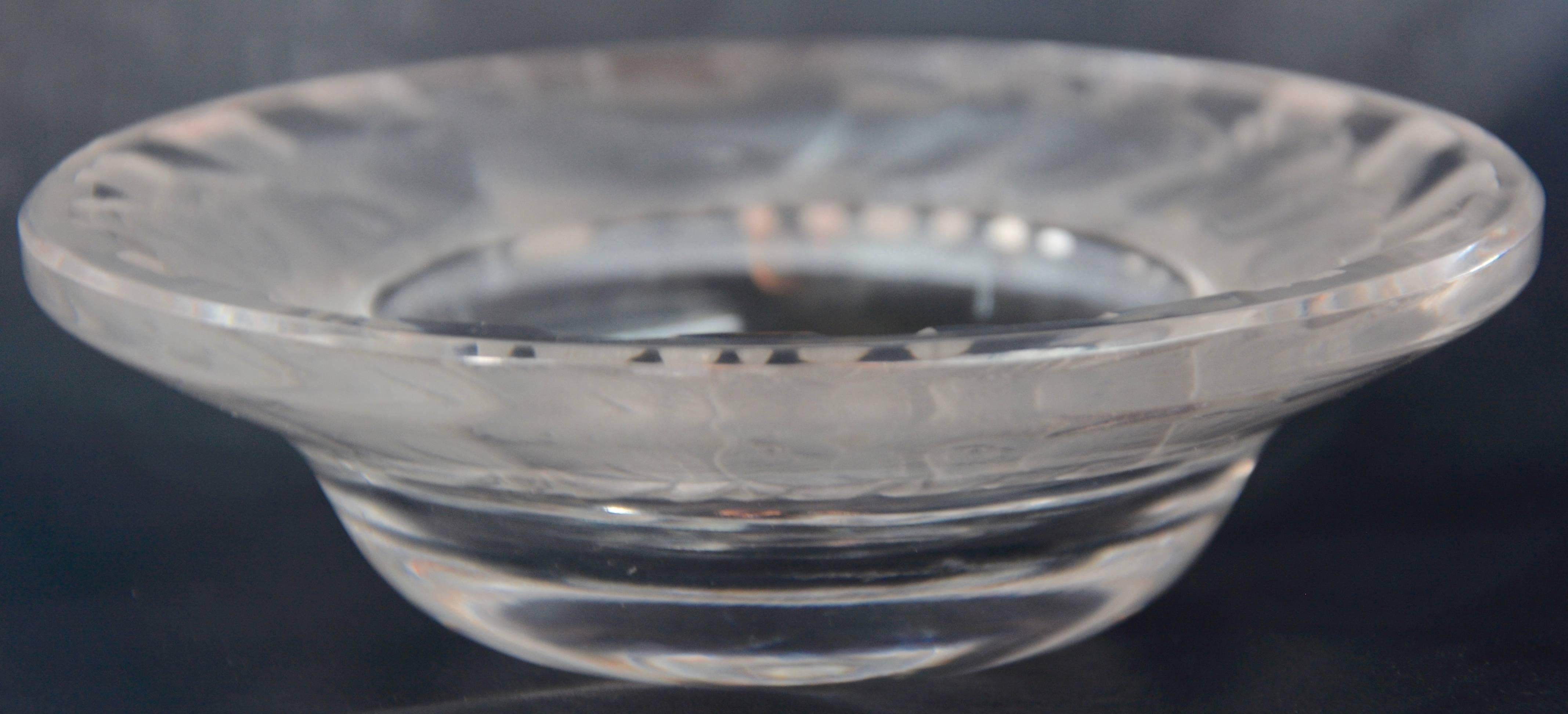 lalique pin dish