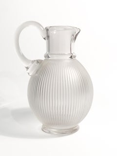 Lalique Lageais Crystal Carafe by Marc Lalique from 1976