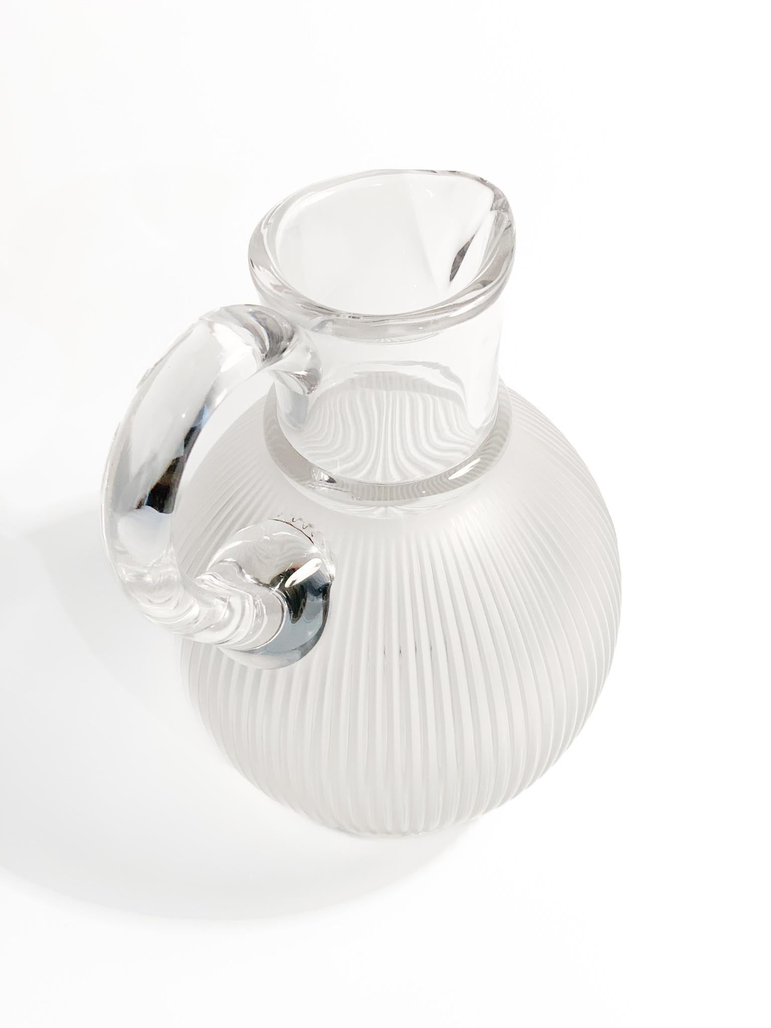 Lalique Lageais Crystal Carafe by Marc Lalique from 1976 2