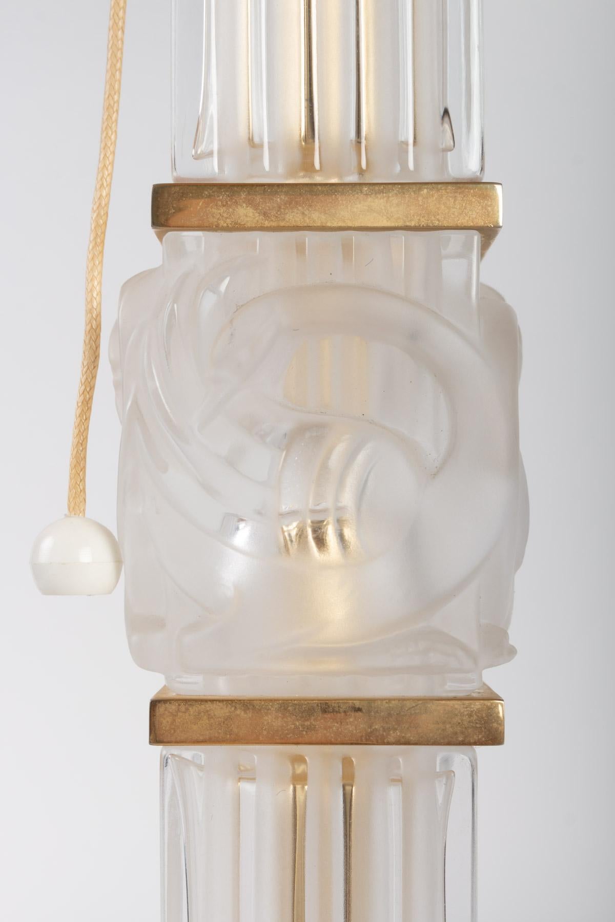 lalique table lamp