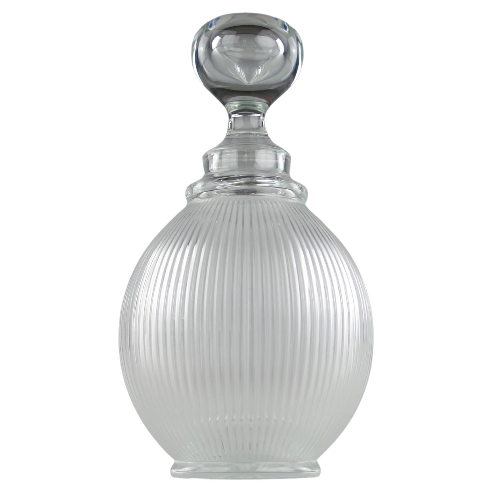Lalique, "Langeais" Decanter, France 1990s