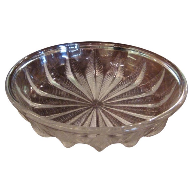Lalique Large Bowl For Sale at 1stDibs