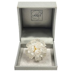 Lalique, bague en grappe Lily of the Valley