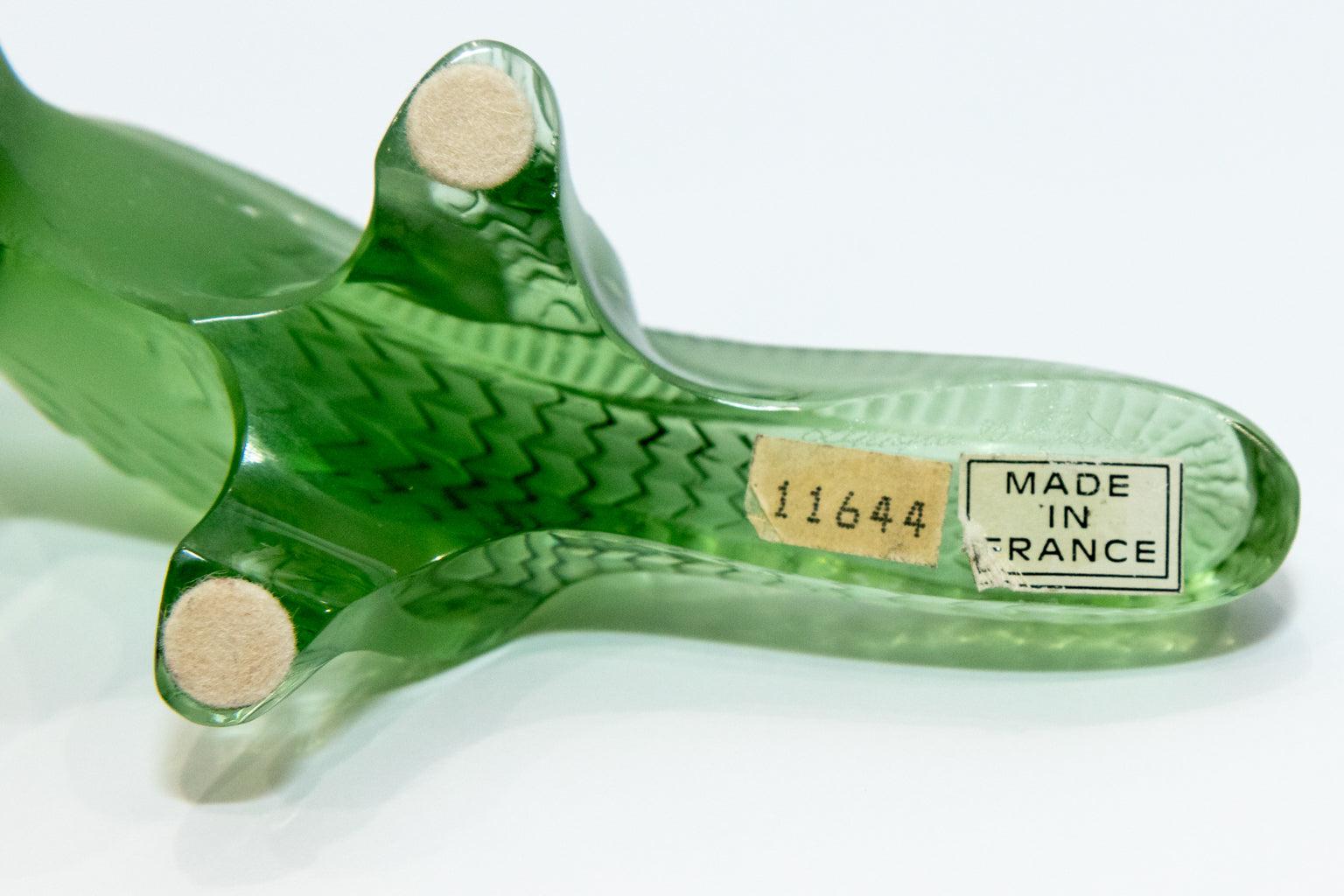 Glass Lalique Lizard