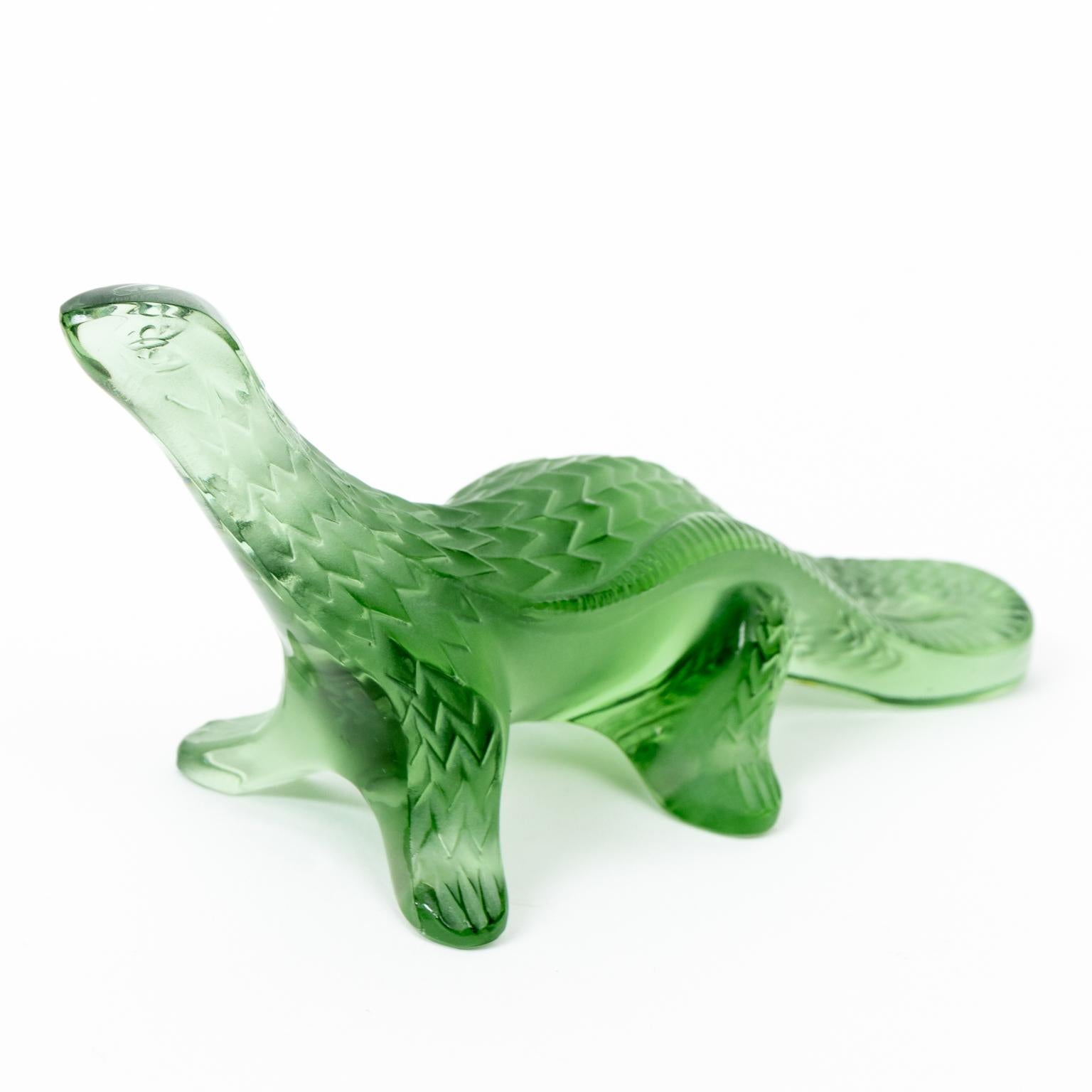 Glass Lalique Lizard