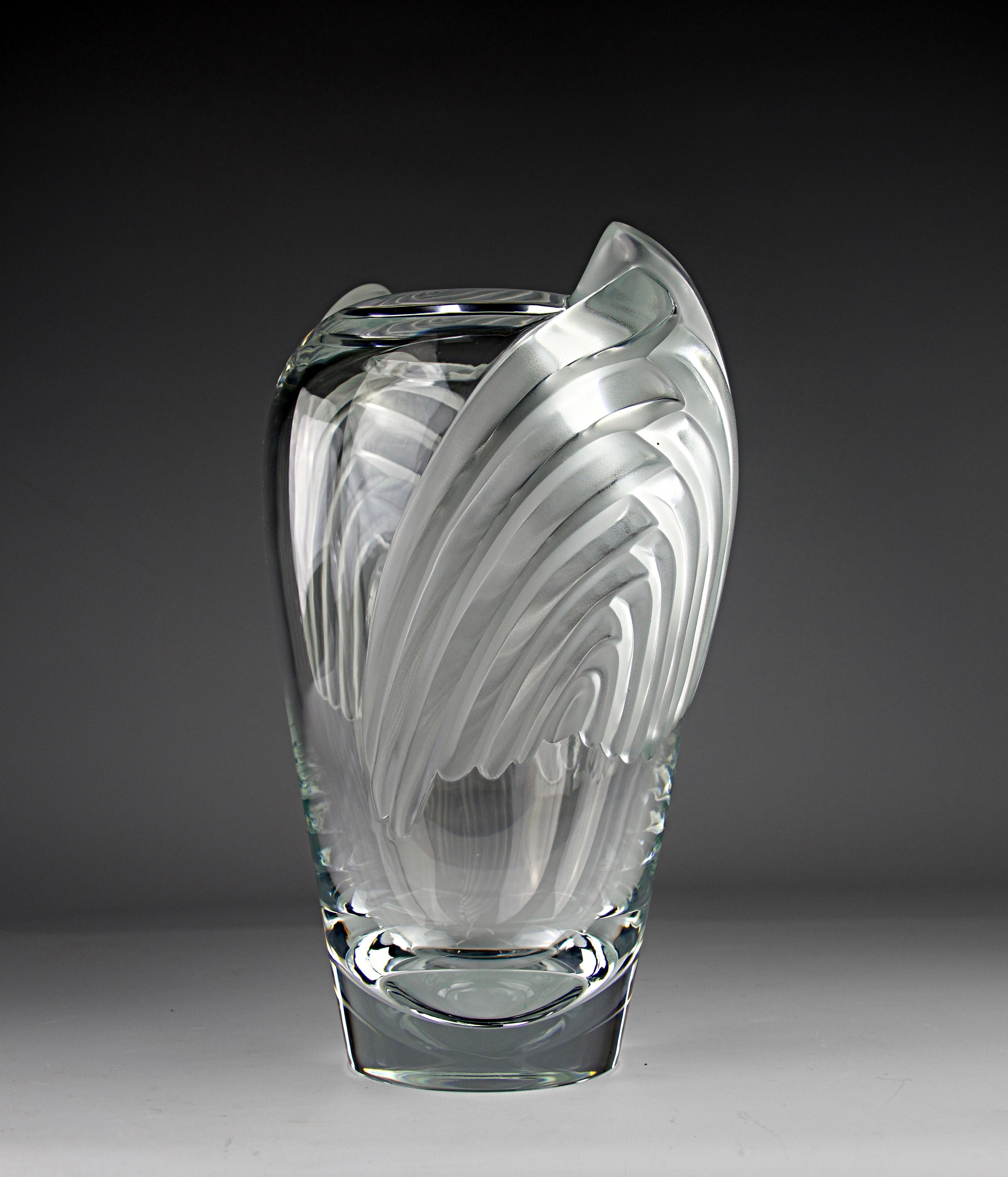 Vase « Marrakech » de Lalique, France, 1980 en vente 4