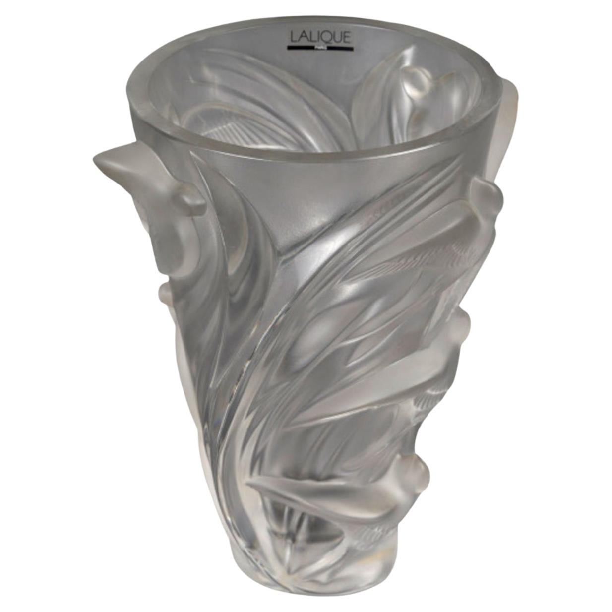Lalique - Martinets Vase