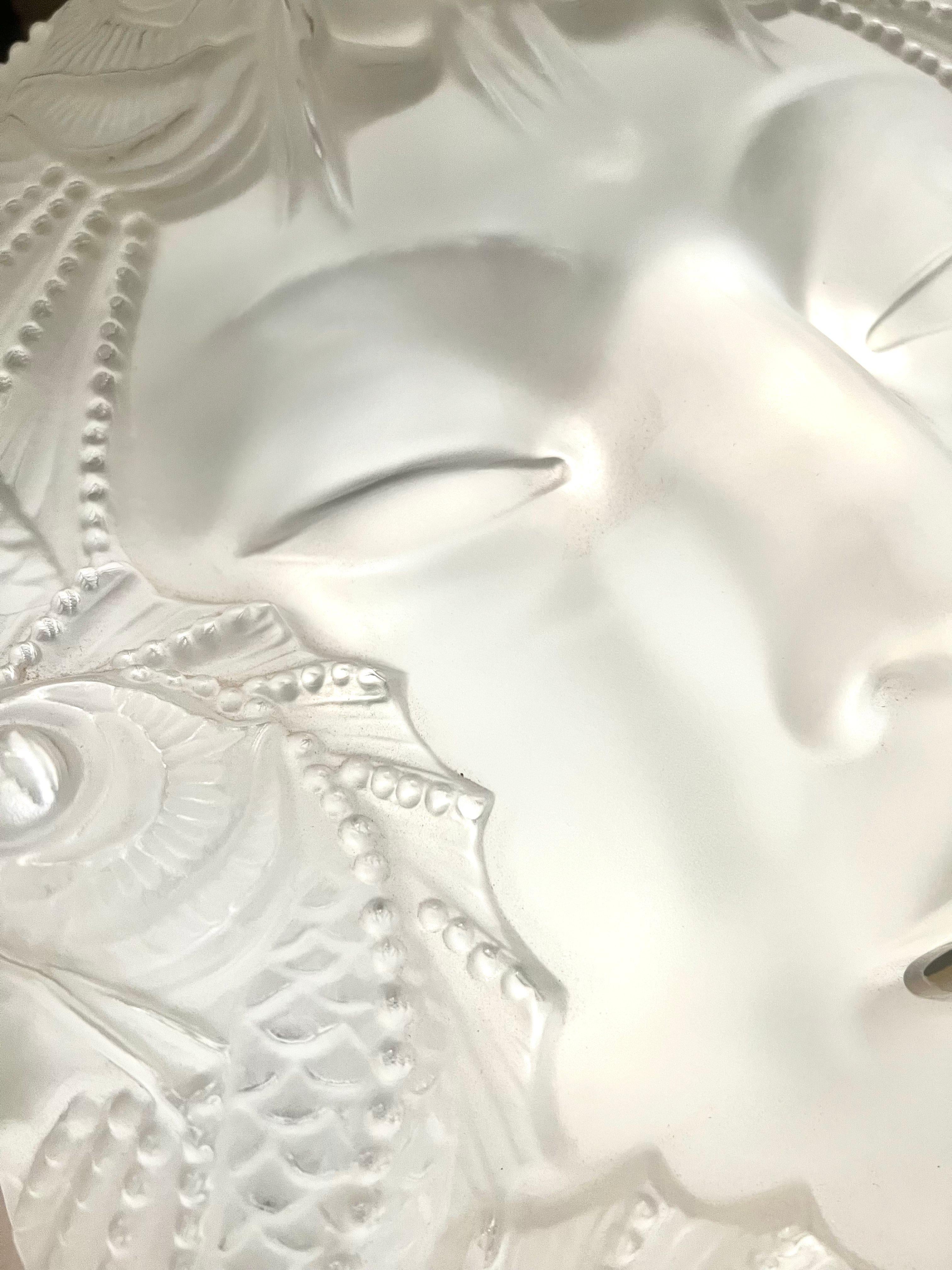 Lalique Masque de Femme-Brunnen im Zustand „Gut“ im Angebot in Munich, Bavaria