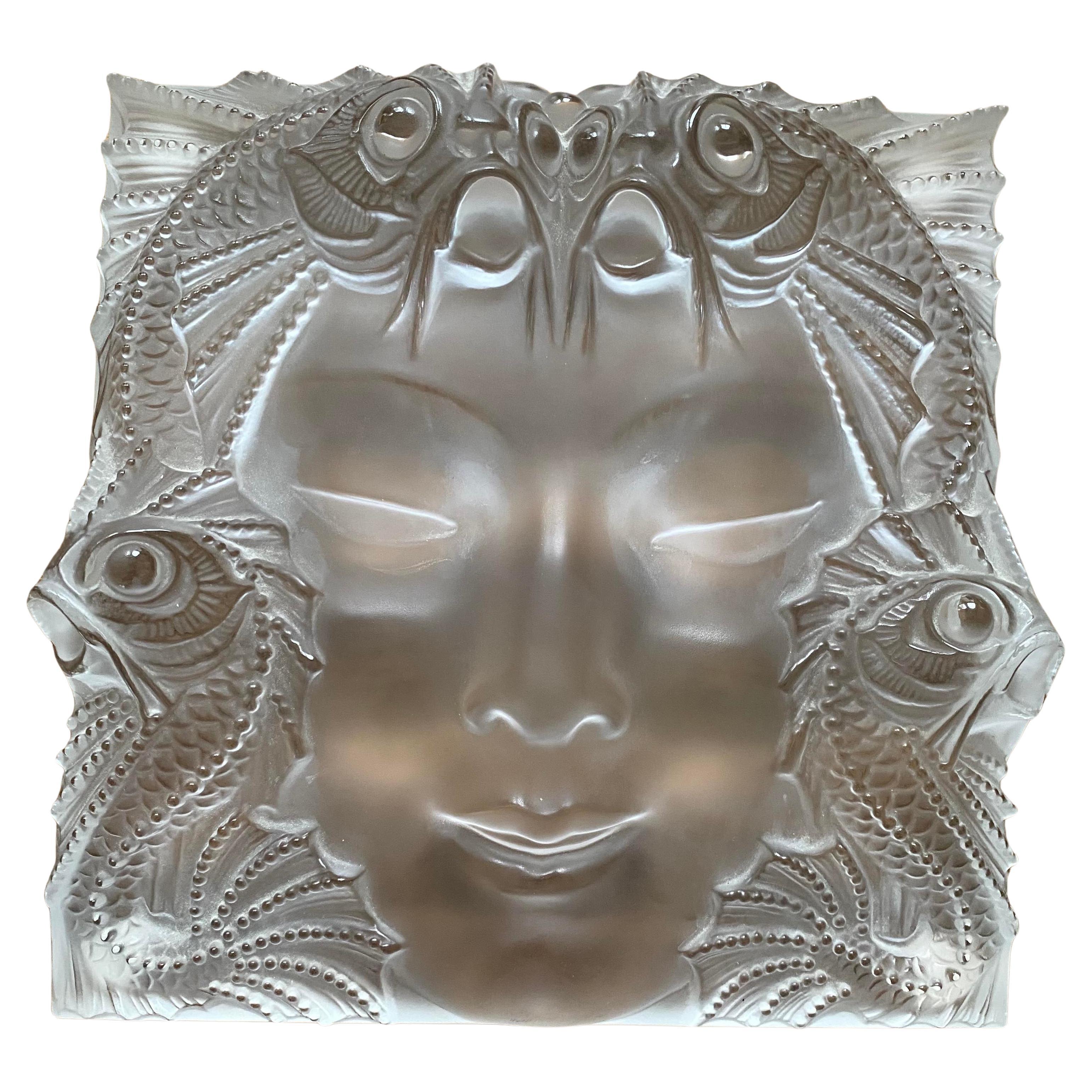 Lalique "Masque de Femme" Plaque