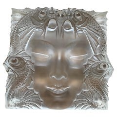 Plakette „Masque de Femme“ von Lalique