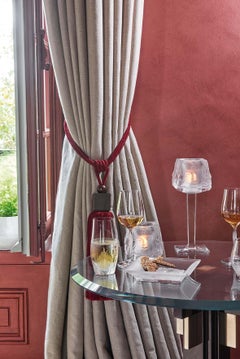 Lalique Masque De Femme Votive Clear Crystal