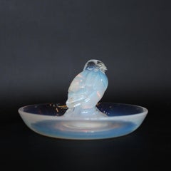 Lalique Moineau Cendrier
