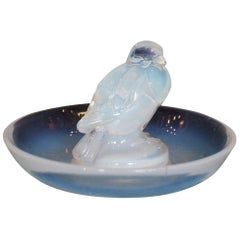 Lalique Moineau Cendrier