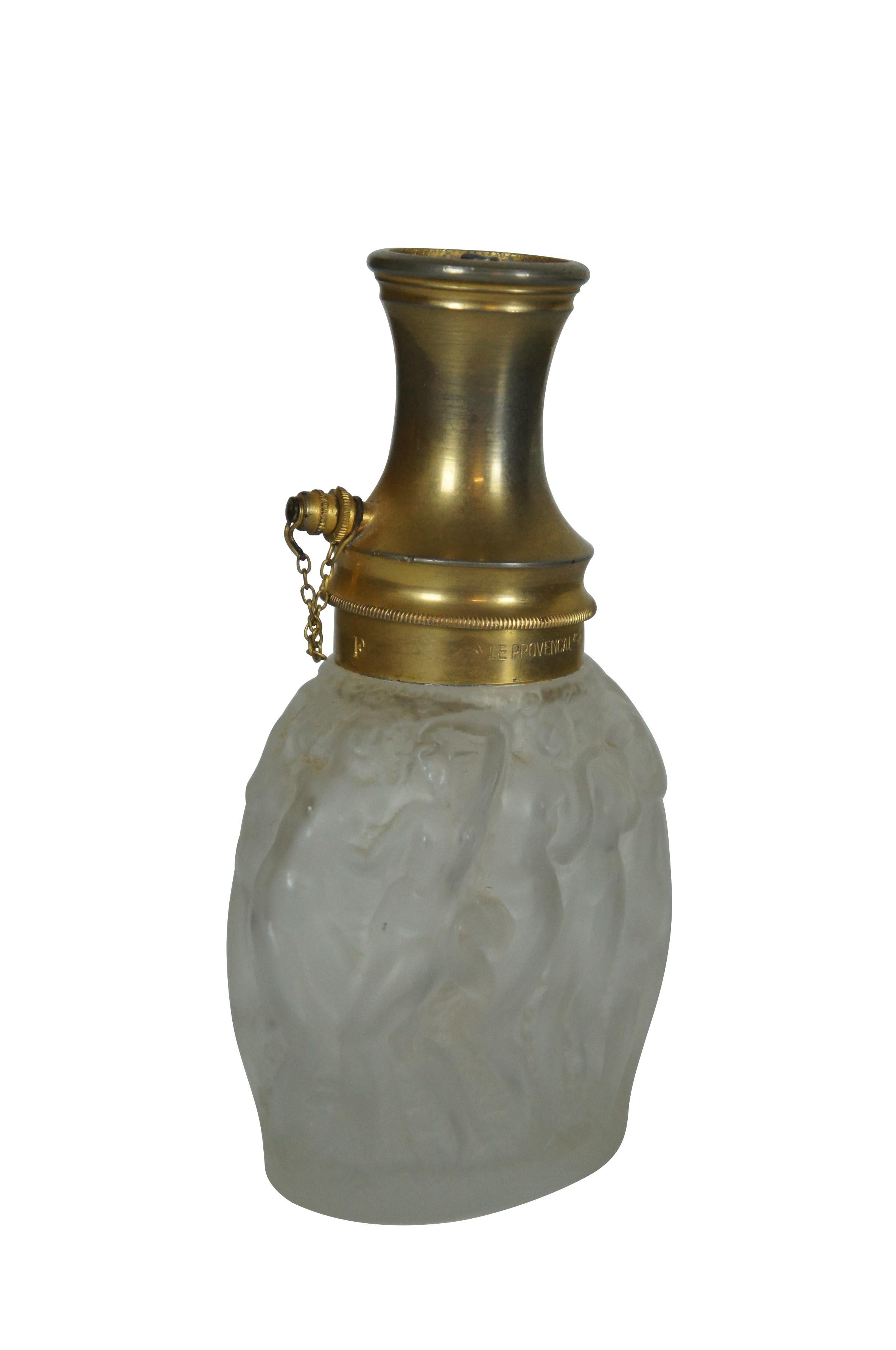 Lalique Molinard Le Provencal Atomizzatore Bacchanate Figura Nuda Bottiglia di Profumo 6