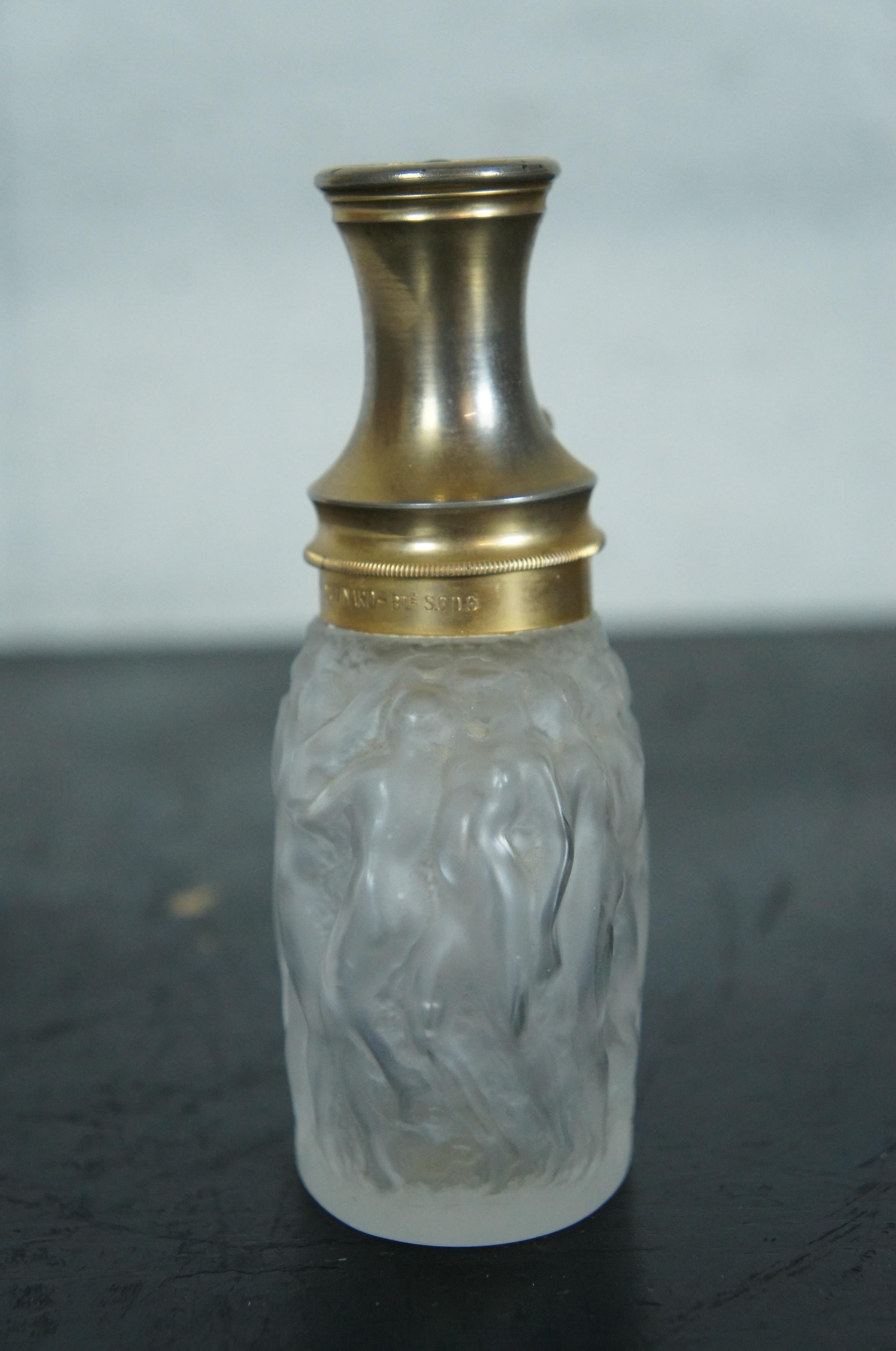 Lalique Molinard Le Provencal Atomizzatore Bacchanate Figura Nuda Bottiglia di Profumo 6