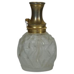 Lalique Molinard Le Provencal Atomizer Bacchanate Nude Figure Perfume Bottle 6"