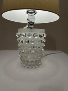 Lalique Mossi Vase Lamp Pre 1977