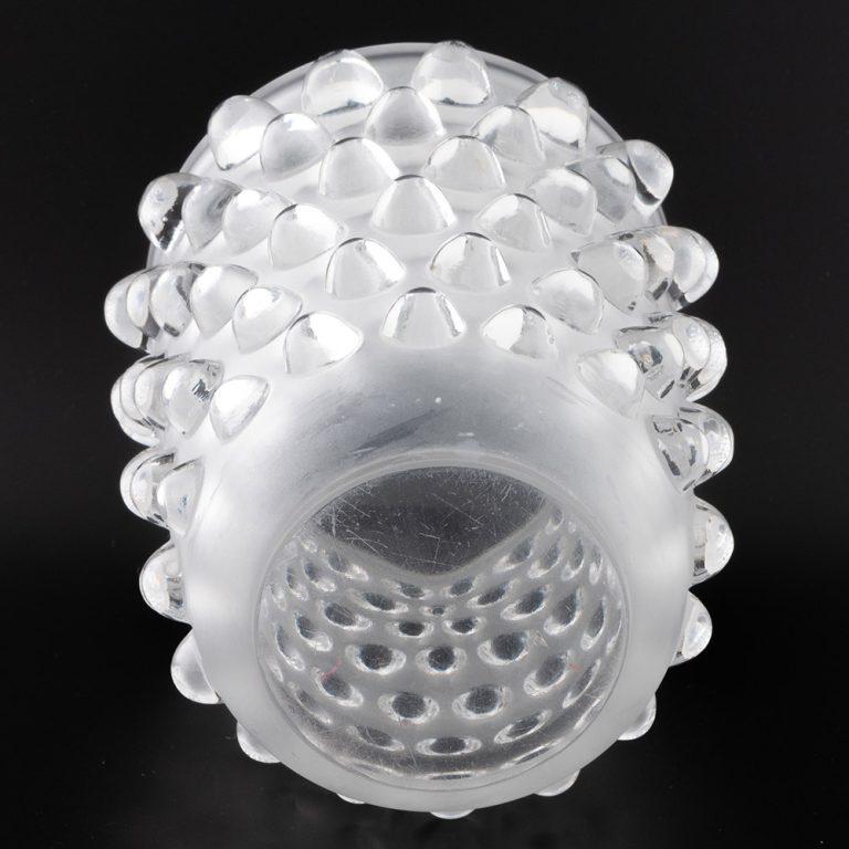 Vetro artistico Vaso Lalique Mossi - Post 1945 - Marcilhac 1088 in vendita