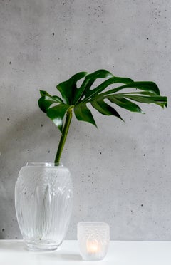 Lalique Muguet Vase Clear Crystal