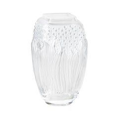 Lalique Muguet Vase Clear Crystal
