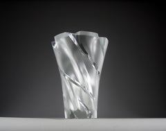 Lalique, "Narcissus" Vase, France 1980s