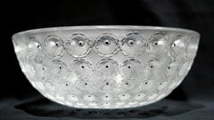 Lalique Nemours Bowl, circa 1980